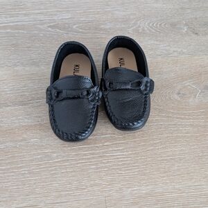 Amazon Toddler Black Loafers Dress Shoes Size 6.5
